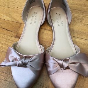Lauren Conrad Satin Flats